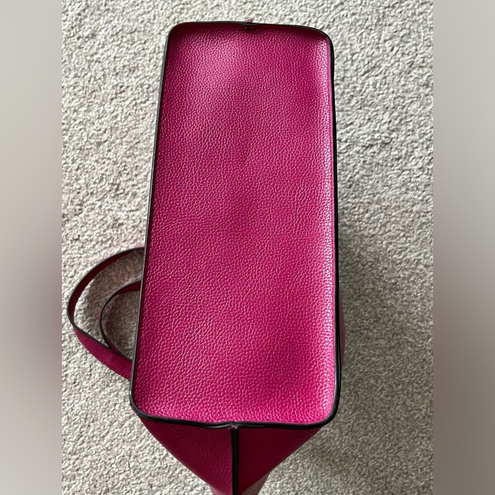 EUC Neiman Marcus Large Fuscia Tote - Picture 2 of 11